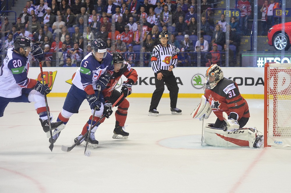 Great britain beaten by top seeds Canada