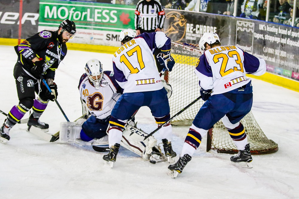 Flames go down at Storm