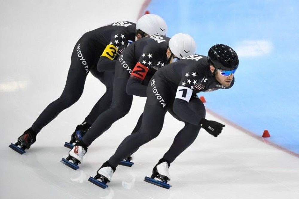 World record for USA in Team Pursuit