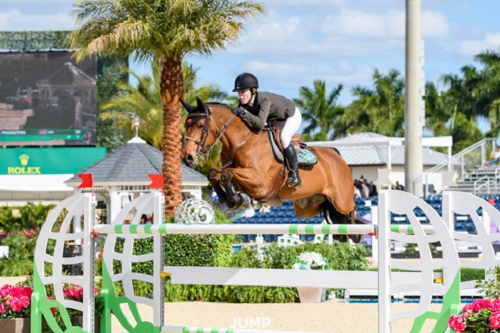 Alexandra Thornton claimed the Martha Jolicoeur Leading Lady Rider Award