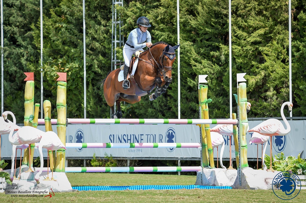 Kara Chad wins the 1.40m CSI3* Big A